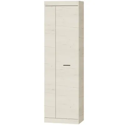 Шафа розпашна Эверест Соната-600 60х38х205 см крафт білий