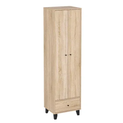 Шкаф распашной с ящиком Компанит Шкаф-17 50х40х180 см Дуб сонома