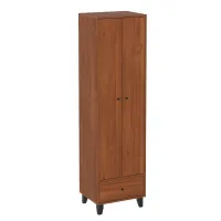 Шафа розпашна з ящиком Компанит Шафа-17 50х40х180 см горіх