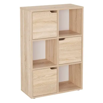 Стеллаж Компанит П 34 59,6х27,5х89,3 см Дуб сонома