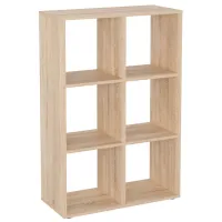 Стеллаж Компанит КШ 21 73х33х109,4 см Дуб сонома