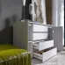 Комод Эверест Лайт КЛ-4 140х38х93 см нимфея альба