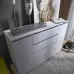 Комод Эверест Лайт КЛ-4 140х38х93 см нимфея альба