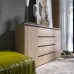 Комод Эверест Лайт КЛ-4 140х38х93 см сонома
