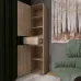 Пенал закритий Эверест Лайт ПЛ-1 45х38х208 см сонома