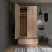 Шкаф розпашна Эверест Лайт ШЛ-2 90х52х208 см сонома