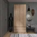 Шкаф розпашна Эверест Лайт ШЛ-2 90х52х208 см сонома