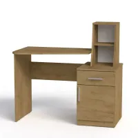 Стіл письмовий Компанит Школяр 3 110х57х104,8 см Дуб крафт золотий
