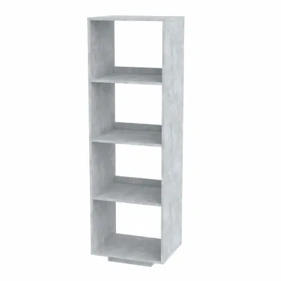 Стеллаж Тумба 3 Компанит МГ 5 130х440х158 см Бетон