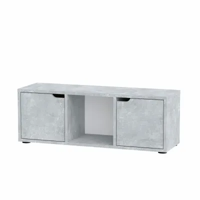 Стеллаж Компанит П 36 88,5х27,5х31,5 см Бетон