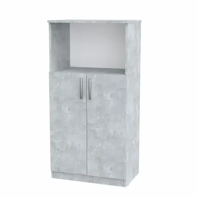 Шафа офісна Компанит КШ 15 60,4х37х120 см Бетон