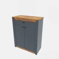 Комод-тумба Эверест Нордик-800 80х37,8х100 см графит