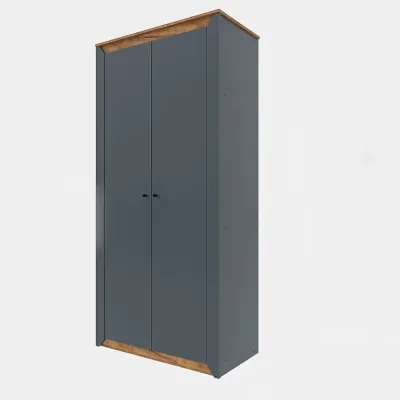 Распашной шкаф Эверест Нордик-990 99х49,8х205 см графит