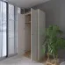 Распашной шкаф Эверест Нордик-990 99х49,8х205 см белый Распашной шкаф Эверест Нордик-990 99х49,8х205 см белый