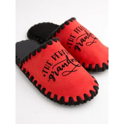 Женские домашние тапочки Family Story Perfect Grandma Красный 42-43 (n0104-43f-022b) Женские домашние тапочки Family Story Perfect Grandma Красный 42-43 (n0104-43f-022b)
