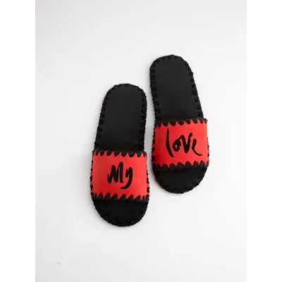 Женские домашние тапочки Family Story My Love Красный 42-43 (u0104-43f-035b) Женские домашние тапочки Family Story My Love Красный 42-43 (u0104-43f-035b)