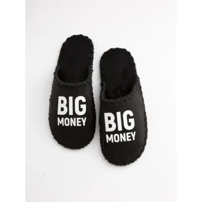 Мужские домашние тапочки Family Story Big Money Черный 40-41 (n0101-41f-012w)