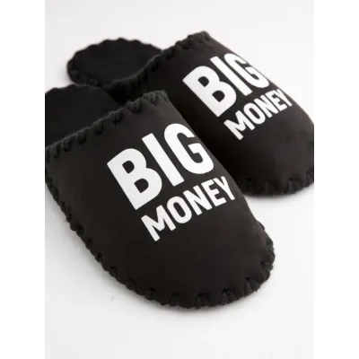 Мужские домашние тапочки Family Story Big Money Черный 44-45 (n0101-45f-012w)