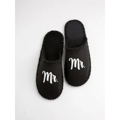 Мужские домашние тапочки Family Story Mr Черный 38-39 (n0101-39f-031w)