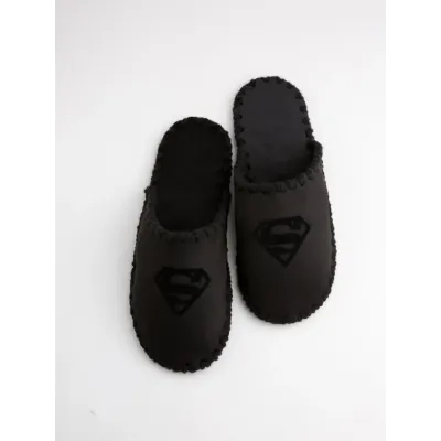 Чоловічі домашні капці Family Story Superman Чорний 40-41 (n0101-41f-016b)