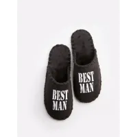 Мужские домашние тапочки Family Story Best Man Черный 42-43 (n0101-43f-001w)
