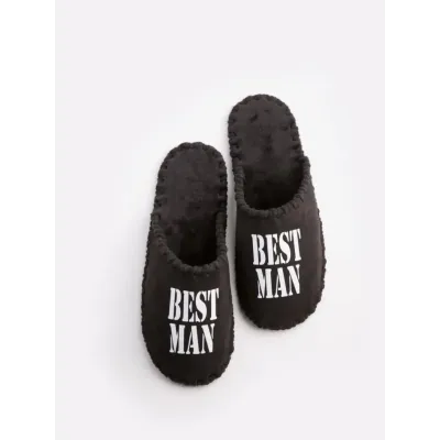 Чоловічі домашні капці Family Story Best Man Чорний 46-47 (n0101-47e-001w)
