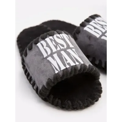 Мужские домашние тапочки Family Story Best Man Графитовый 40-41 (u0107-41f-001w) Мужские домашние тапочки Family Story Best Man Графитовый 40-41 (u0107-41f-001w)