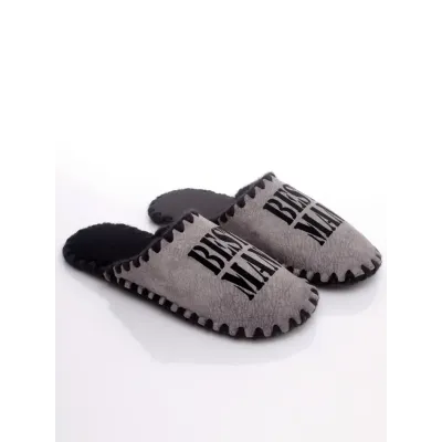 Чоловічі домашні капці Family Story Best Man Графітовий 44-45 (n0107-45f-001b)
