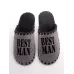 Мужские домашние тапочки Family Story Best Man Графитовый 42-43 (n0107-43e-001b)