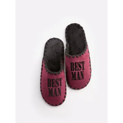 Чоловічі домашні капці Family Story Best Man Сливовий 42-43 (n0108-43f-001b) Чоловічі домашні капці Family Story Best Man Сливовий 42-43 (n0108-43f-001b)