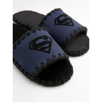 Чоловічі домашні капці Family Story Superman Темно-синій 36-37 (u0105-37f-016b)