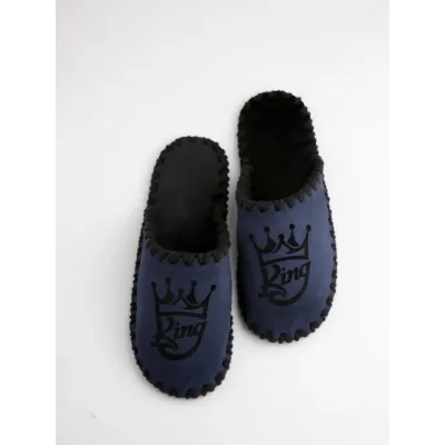 Мужские домашние тапочки Family Story King Темно-синий 40-41 (n0105-41f-029b)