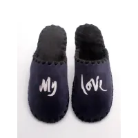 Мужские домашние тапочки Family Story My Love Темно-синий 40-41 (n0105-41e-035w)
