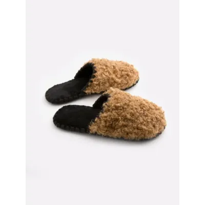 Домашні капці Family Story Кучерики Коричневий 40-41 (n0502-41f) Домашні капці Family Story Кучерики Коричневий 40-41 (n0502-41f)
