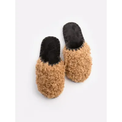 Домашні капці Family Story Кучерики Коричневий 36-37 (n0502-37e)
