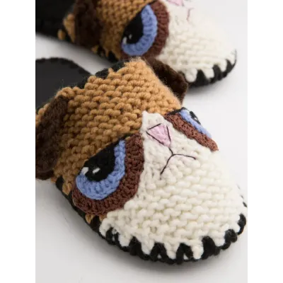 Домашні капці Family Story Мордочка Грампі Кет 42-43 Білий (n11-09-43e) Домашні капці Family Story Мордочка Грампі Кет 42-43 Білий (n11-09-43e)