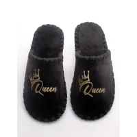 Жіночі домашні капці Family Story Queen Чорний 36-37 (n0101-37e-046g)