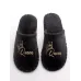Женские домашние тапочки Family Story Queen Черный 36-37 (n0101-37e-046g)