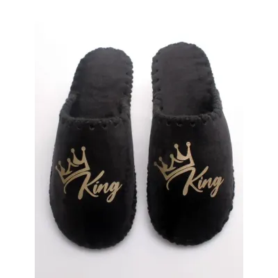 Мужские домашние тапочки Family Story King Черный 42-43 (n0101-43f-045g)