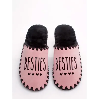 Жіночі домашні капці Family Story Besties Рожевий 36-37 (n0106-37e-032b)