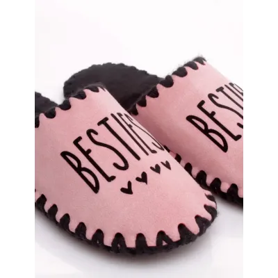 Женские домашние тапочки Family Story Besties Розовый 38-39 (n0106-39e-032b)