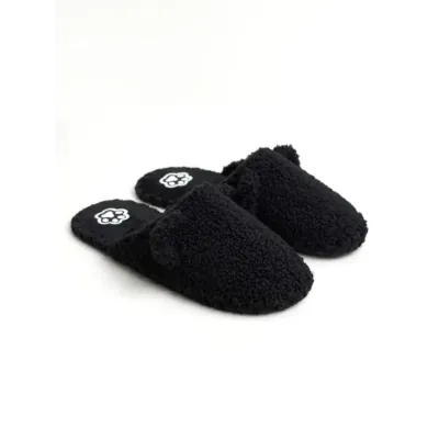 Домашні капці Family Story Teddy з вушками Чорний 44-45 (n0903-45e)