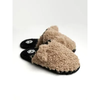 Домашние тапочки Family Story Teddy с ушками Карамельный 42-43 (n0902-43e)