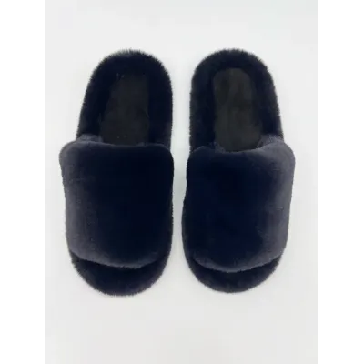 Мужские домашние тапочки Family Story BigFoot Темно-синий 40-41 (uf0224b-41e)