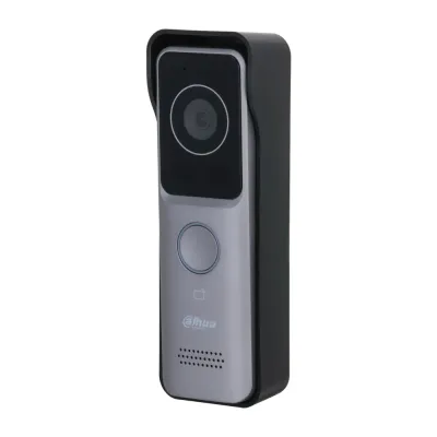 Wi-Fi видеопанель 2 Мп со считывателем Mifare Dahua DHI-VTO2311R-WP для IP-домофонов