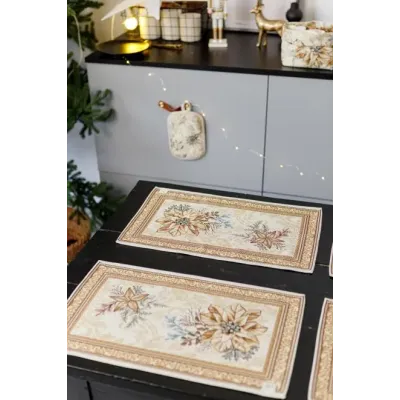 Салфетка Прованс Золотой праздник 30х50 см Разноцветный Салфетка Прованс Золотой праздник 30х50 см Разноцветный