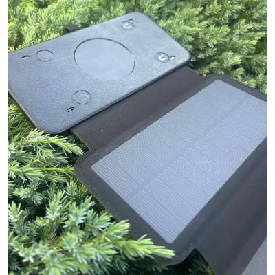 Зовнішній акумулятор Xiamen 5V 1A Power Bank Solar Чорний (2238059524)