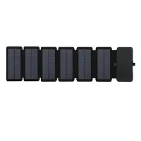 Зовнішній акумулятор Xiamen 5V 1A Power Bank Solar Чорний (2238059524)