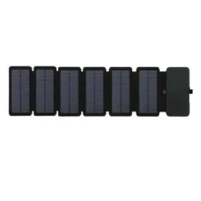 Внешний аккумулятор Xiamen 5V 1A Power Bank Solar Черный (2238059524)