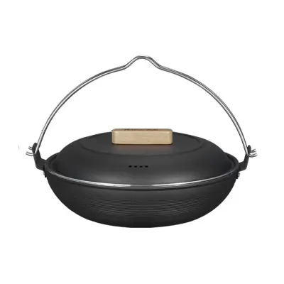 Сотейник з кришкою Naturehike CNK2300CJ014 2.6 л Чорний (2322439792)
